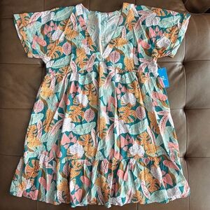 Cupshe Multicolor Floral Mini Dress